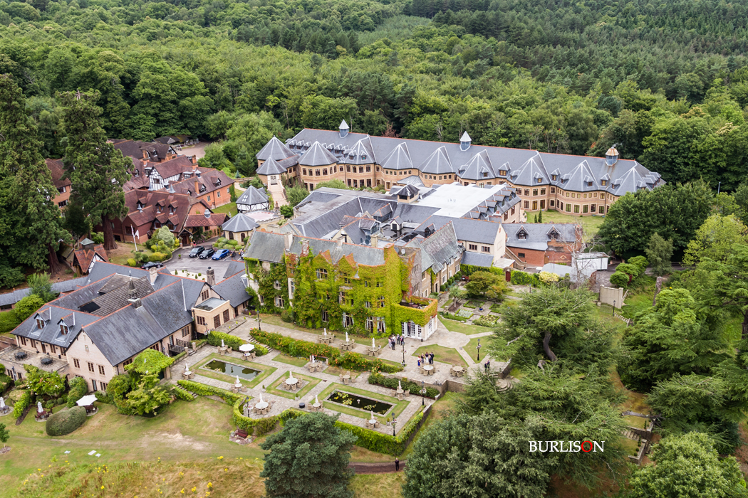 Pennyhill Park Aerial
